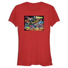 Junior's Marvel Avengers Classic The Avengers 60th Cover T-Shirt